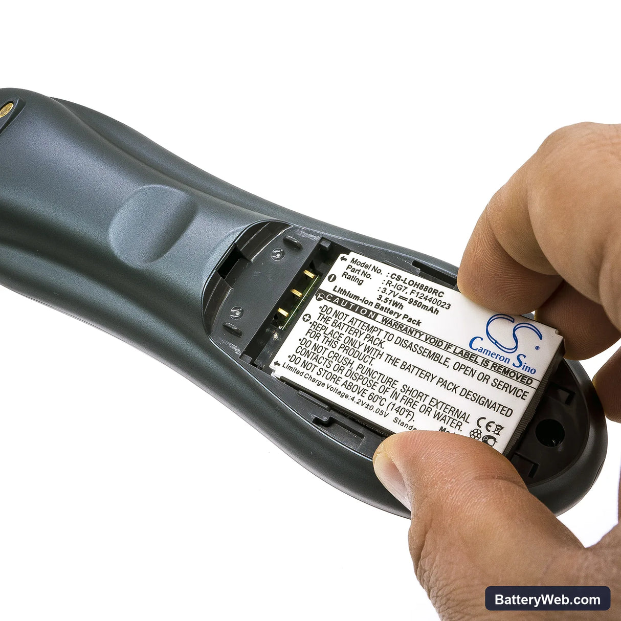 Harman Kardon TC30 Replacement Battery, 3.7V, 950mAh, Li-ion 5