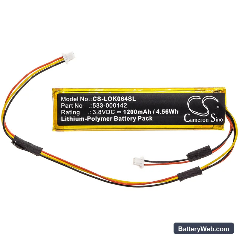 Logitech Craft Replacement Battery, 3.8V, 1200mAh, Li-Polymer 3