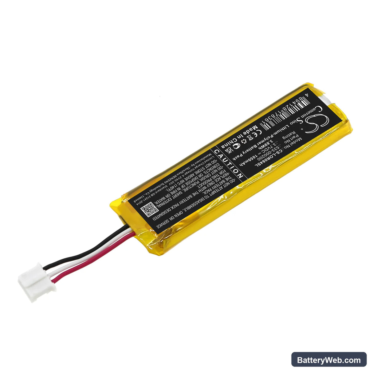 Logitech MX KEYS Mini Replacement Battery, 3.7V, 1050mAh, Li-Polymer 2