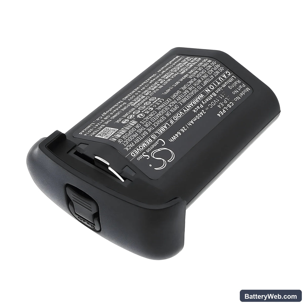 Canon EOS-1D MarkIII Replacement Battery, 11.1V, 2400mAh, Li-ion 2