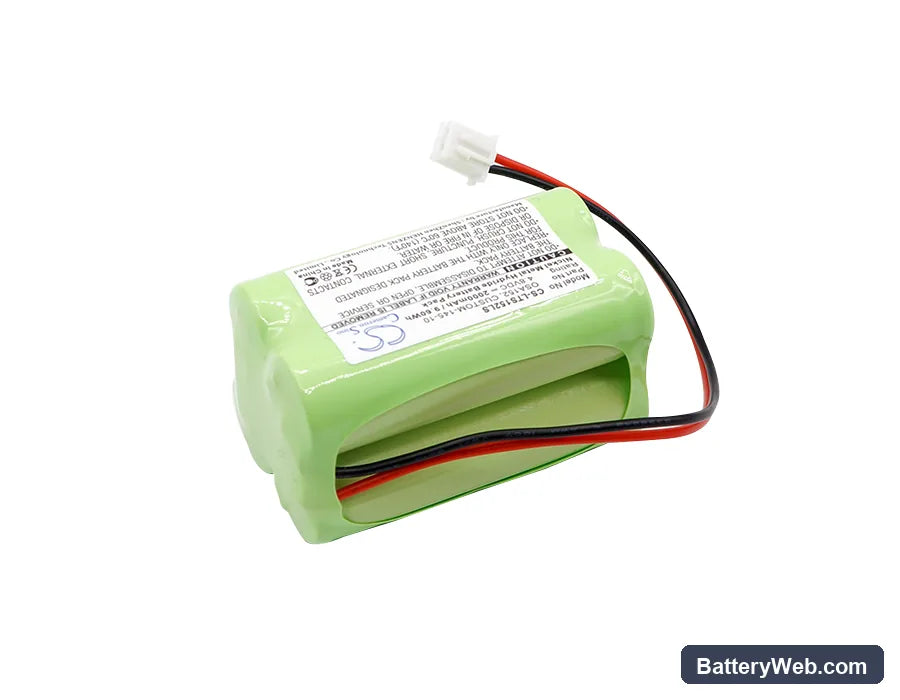 Lithonia Lithonia Daybright D-AA650BX4 Squared Shape Replacement Battery, 4.8V, 2000mAh, Ni-MH 2