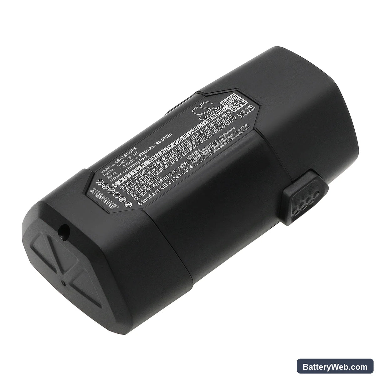 LUX-TOOLS A-KS-18Li/25 Replacement Battery, 18V, 5000mAh, Li-ion 1