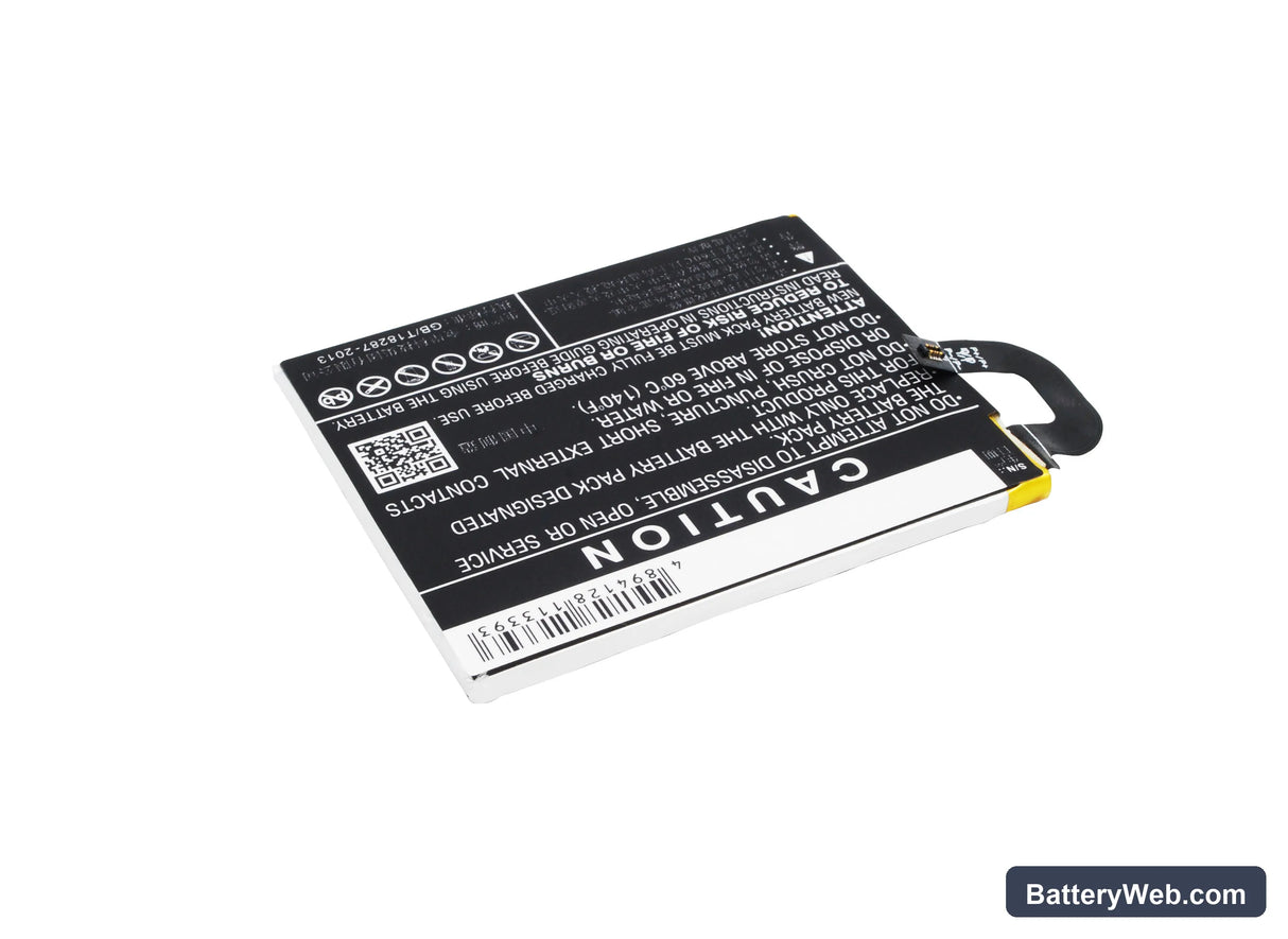 LeEco Le1s Replacement Battery, 3.8V, 3000mAh, Li-Polymer 4