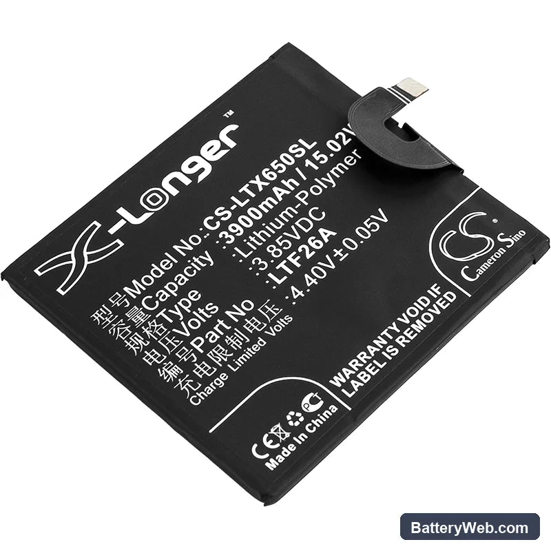 LeTV Le Pro 3 AI Replacement Battery, 3.85V, 3900mAh, Li-Polymer 1