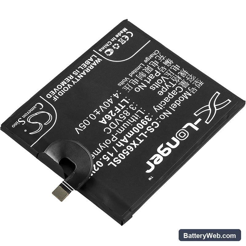 LeTV Le Pro 3 AI Replacement Battery, 3.85V, 3900mAh, Li-Polymer 2