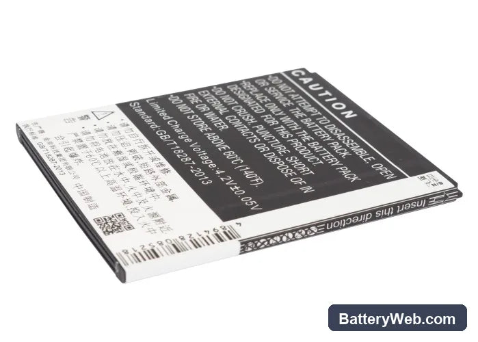 Lenovo S898ts Replacement Battery, 3.7V, 2050mAh, Li-ion 3