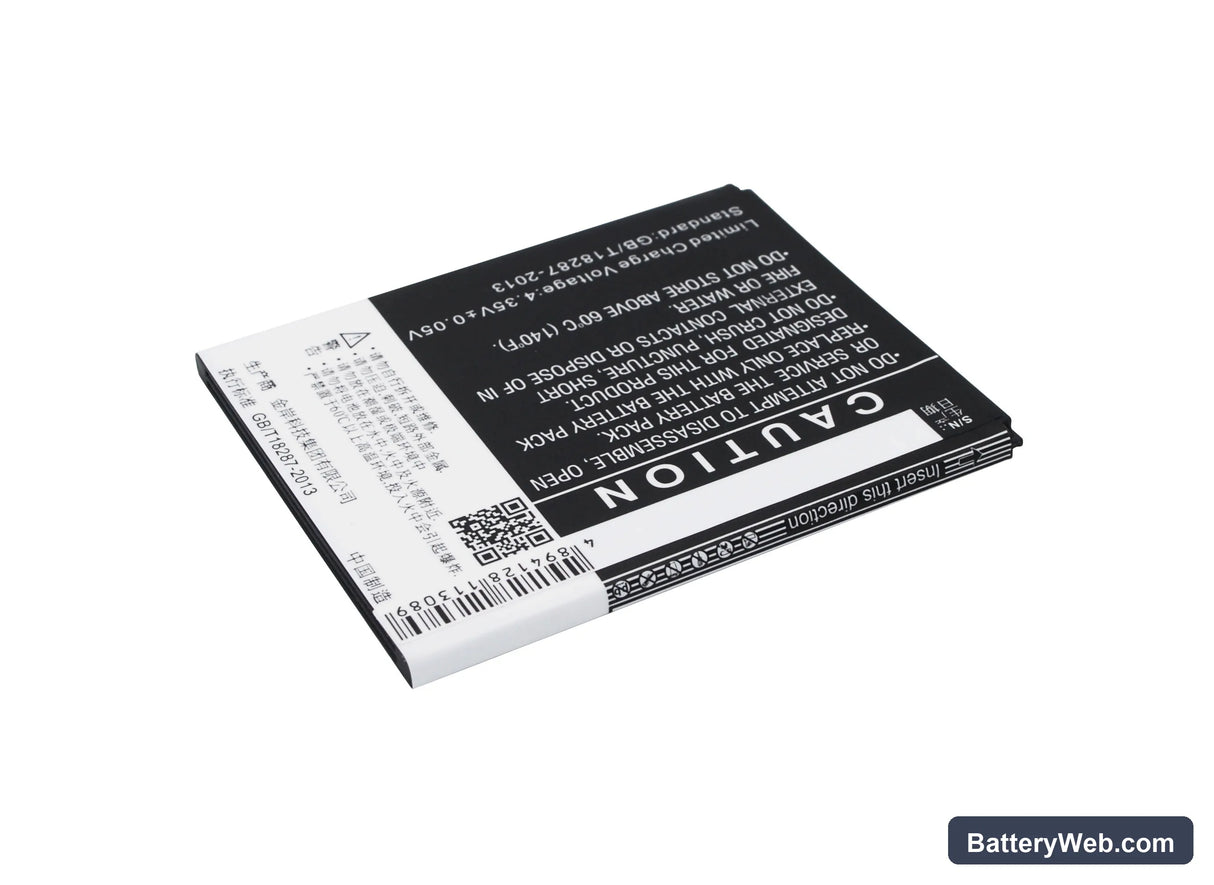 Lenovo Lemon 3 Replacement Battery, 3.8V, 2700mAh, Li-Polymer 3