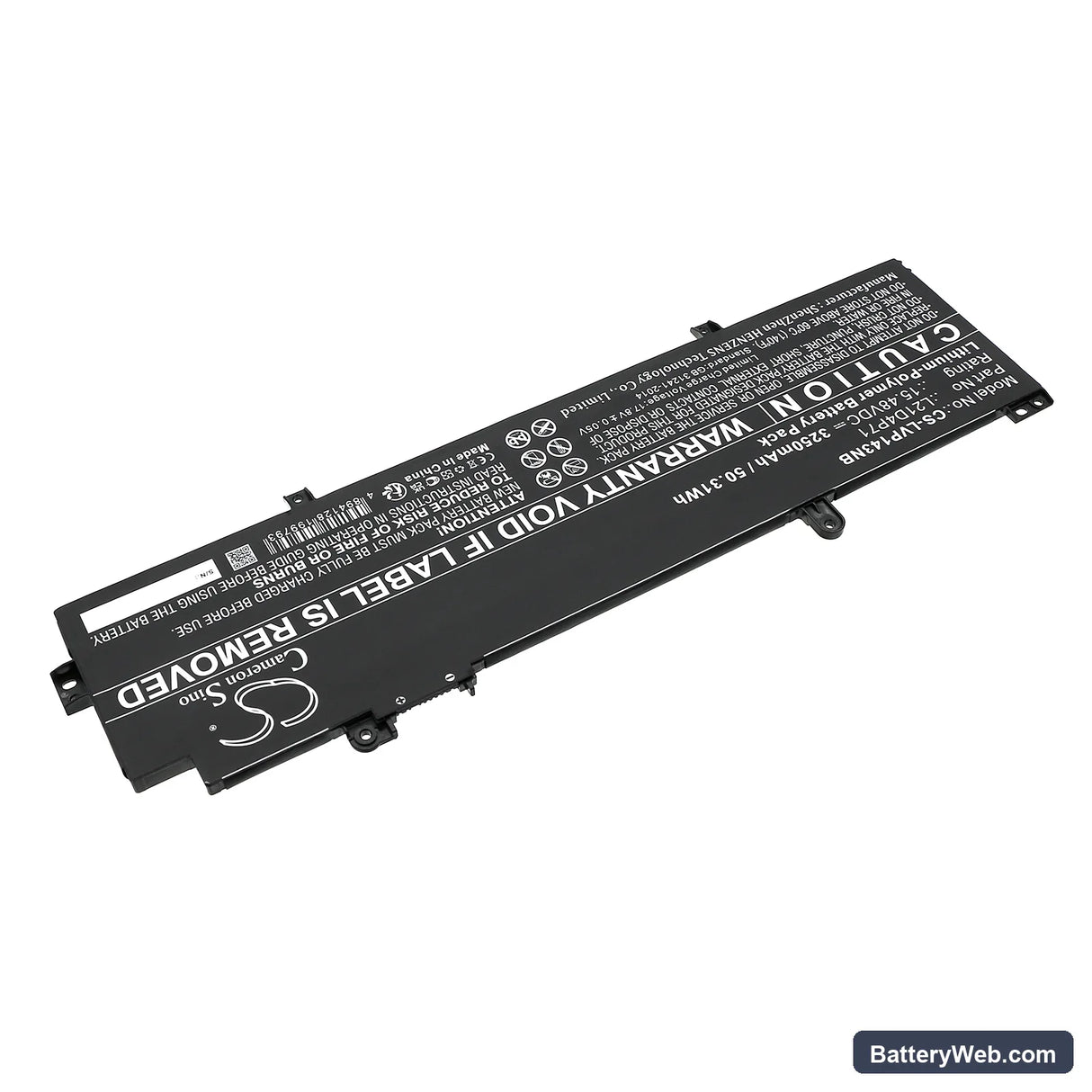 Lenovo ThinkPad P14s Gen 3(AMD)21J5000LMZ Replacement Battery, 15.48V, 3250mAh, Li-Polymer 2