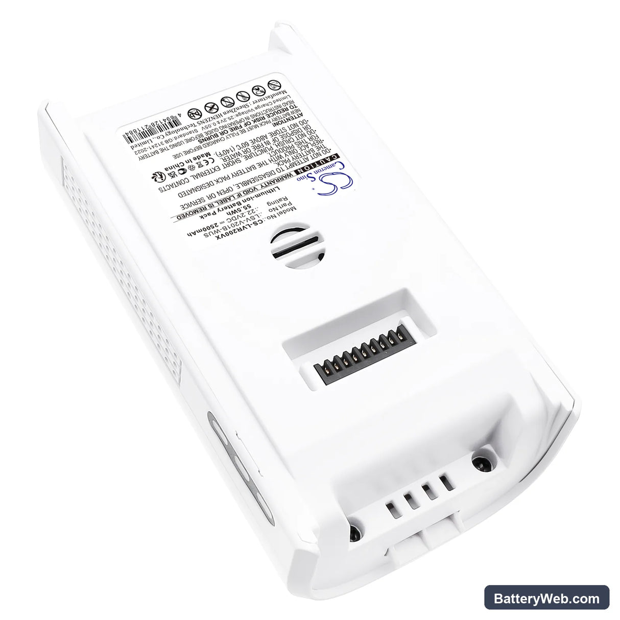 Levoit LVAC-200 Replacement Battery, 22.2V, 2500mAh, Li-ion 2