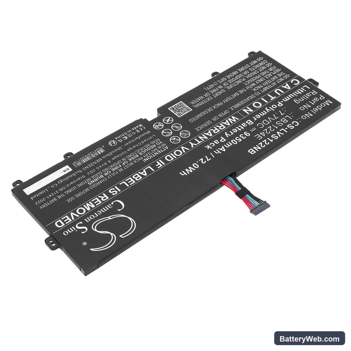 LG 13Z980 Replacement Battery, 7.7V, 9350mAh, Li-Polymer 2