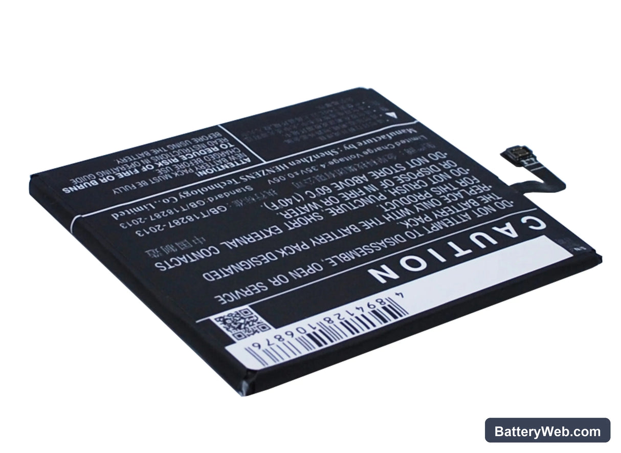 Lenovo S60 Replacement Battery, 3.8V, 2150mAh, Li-Polymer 5