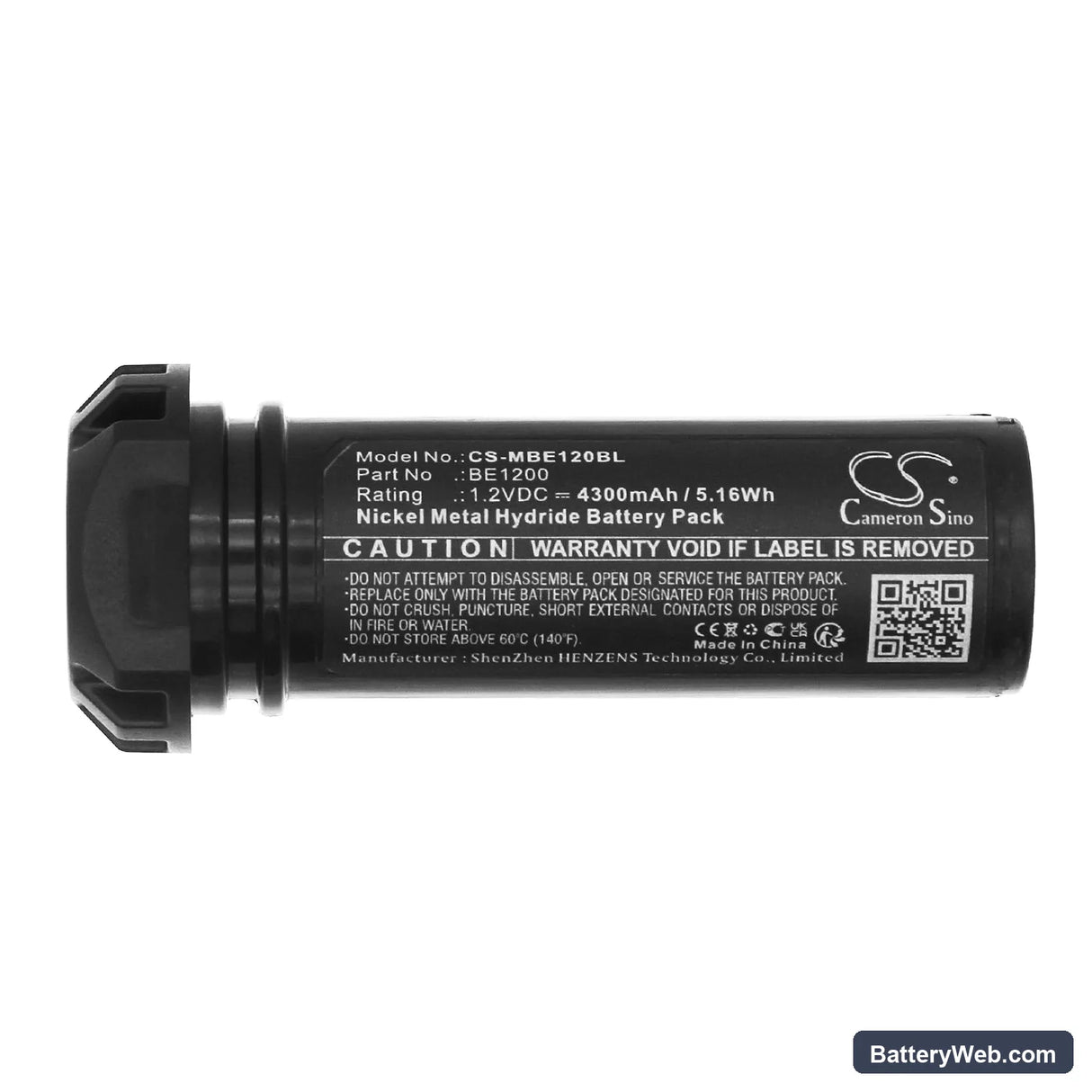IMET M880 AXT Replacement Battery, 1.2V, 4300mAh, Ni-MH 3