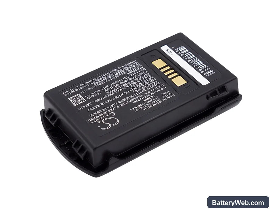 Zebra MC3200 Replacement Battery, 3.7V, 5200mAh, Li-ion 2
