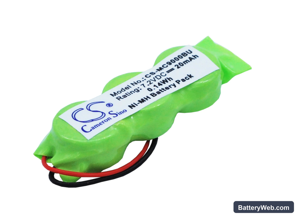 Symbol MC9000 Replacement Battery, 7.2V, 20mAh, Ni-MH 2