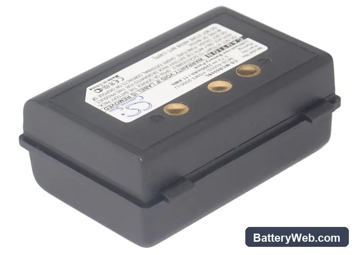 M3 Mobile eTicket Replacement Battery, 3.7V, 3200mAh, Li-ion 2