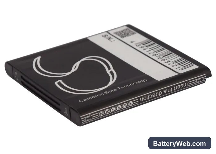 Mobistel Cynus E1 Replacement Battery, 3.7V, 1000mAh, Li-ion 3