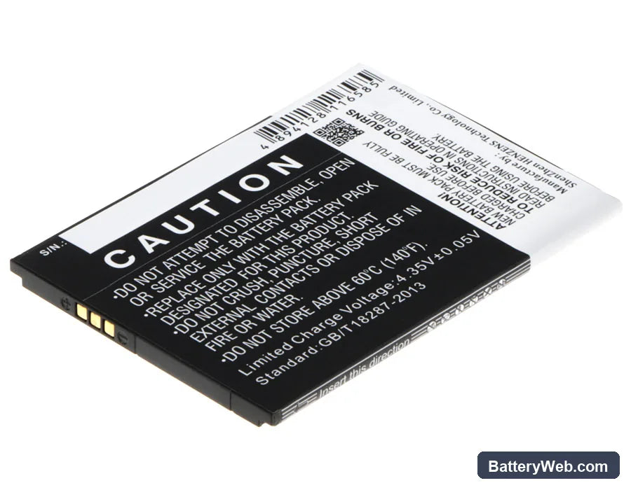 Mobistel Cynus F9 Replacement Battery, 3.8V, 2000mAh, Li-Polymer 4