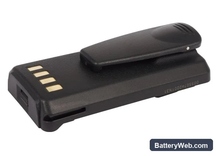 Motorola CP040 Replacement Battery, 7.5V, 1800mAh, Li-ion 4