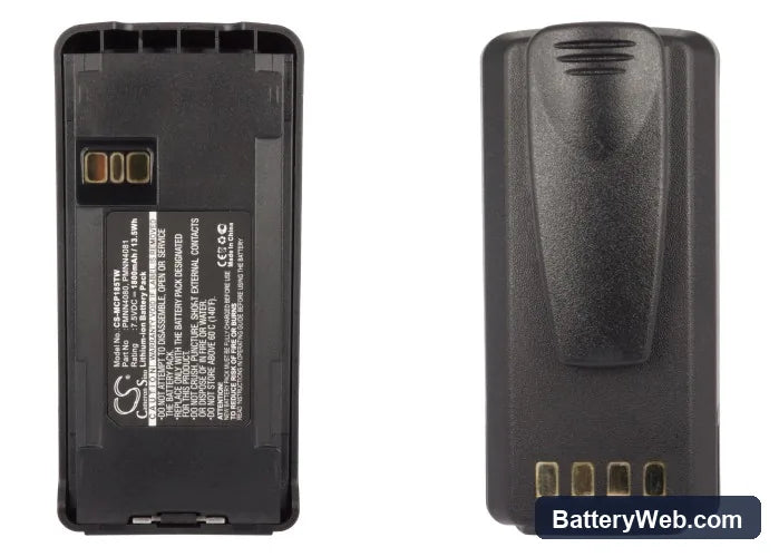 Motorola CP040 Replacement Battery, 7.5V, 1800mAh, Li-ion 5