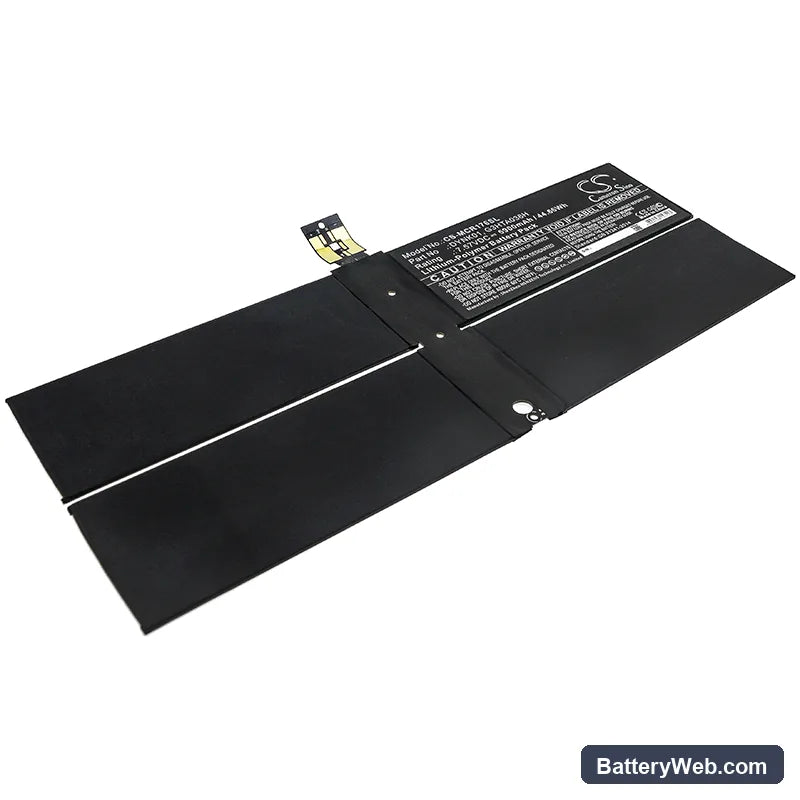 Microsoft Surface 1769 Replacement Battery, 7.57V, 5900mAh, Li-Polymer 1