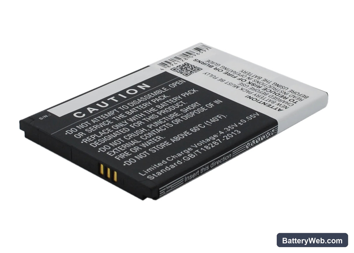 Mobistel Cynus T6 Replacement Battery, 3.8V, 4000mAh, Li-Polymer 4
