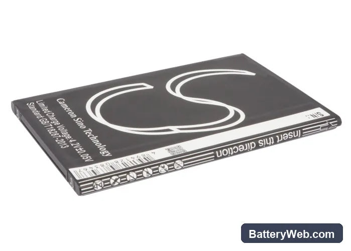 Mobistel Cynus T7 Replacement Battery, 3.7V, 1800mAh, Li-Polymer 3