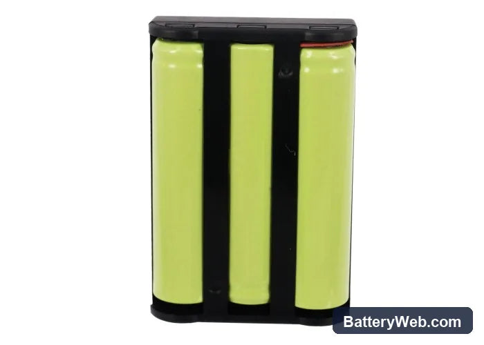 TCM 68143 Replacement Battery, 3.6V, 700mAh, Ni-MH 5