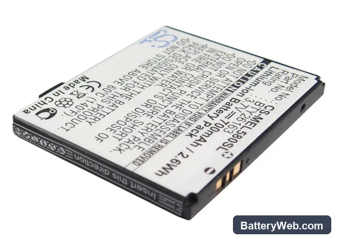 Emporia Elson EL580 Replacement Battery, 3.7V, 700mAh, Li-ion 3