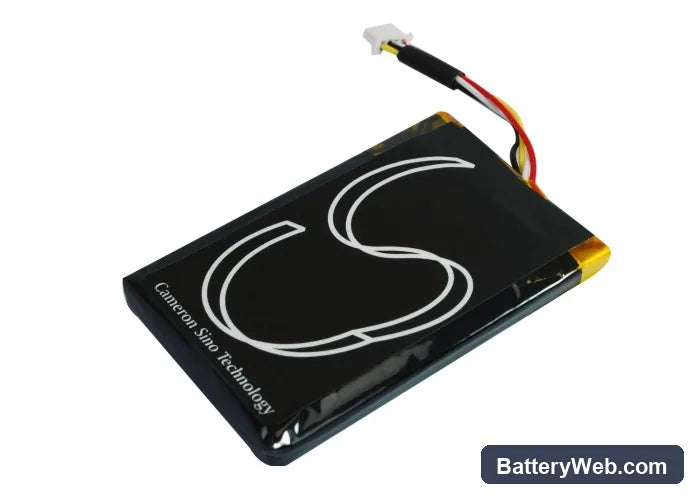 Typhoon MyGuide m imove 3218 Replacement Battery, 3.7V, 1050mAh, Li-Polymer 3