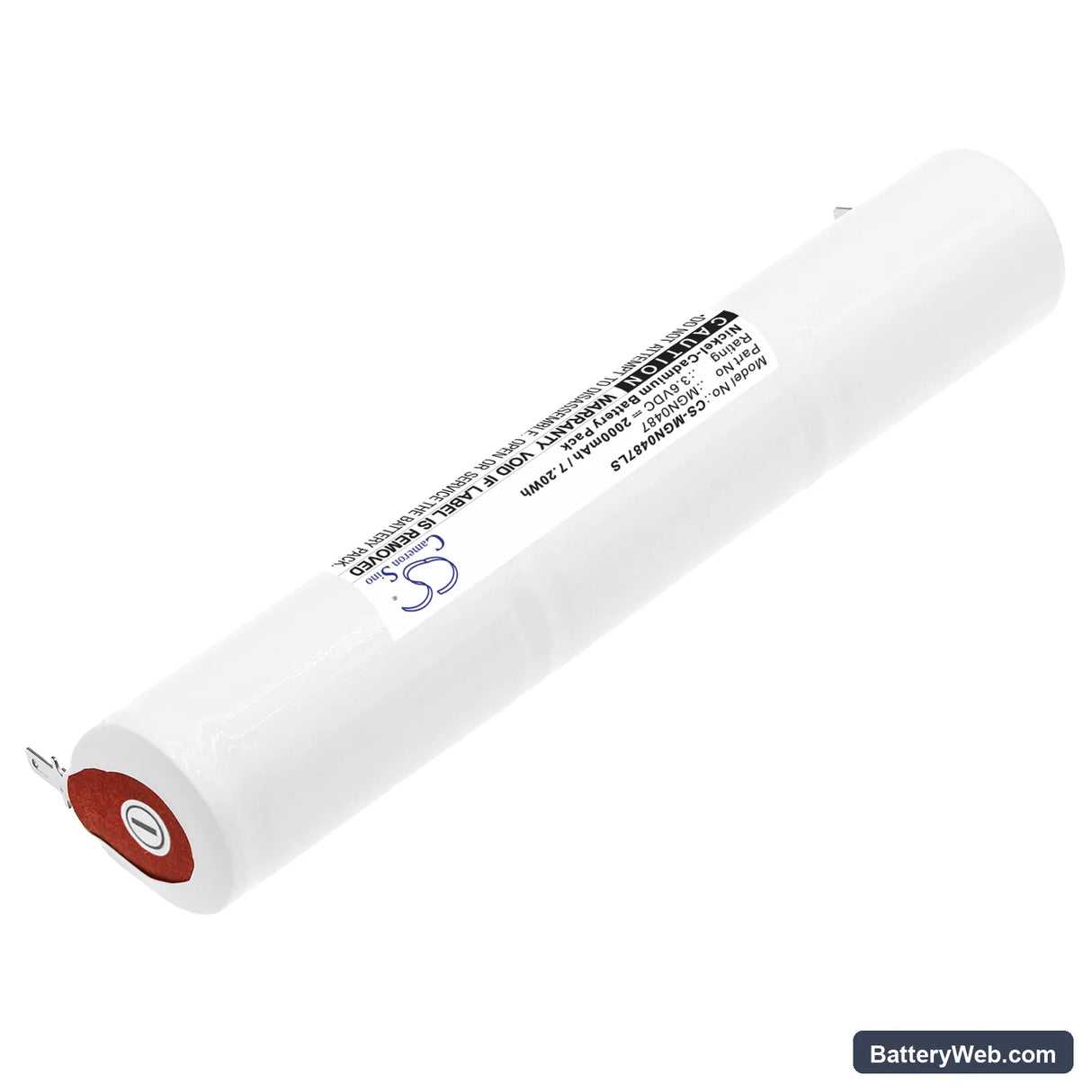 Schneider 758203 Replacement Battery, 3.6V, 2000mAh, Ni-CD 2