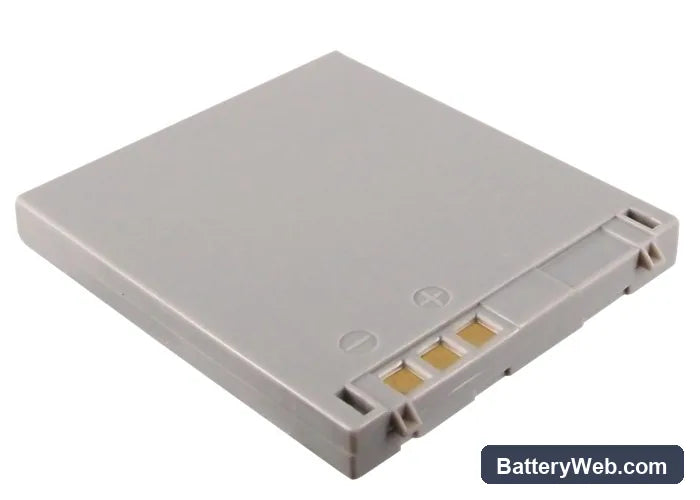 Mitsubishi M720 Replacement Battery, 3.7V, 550mAh, Li-ion 3