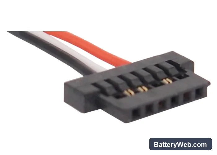 Mitac Mio C320 Replacement Battery, 3.7V, 1150mAh, Li-Polymer 6