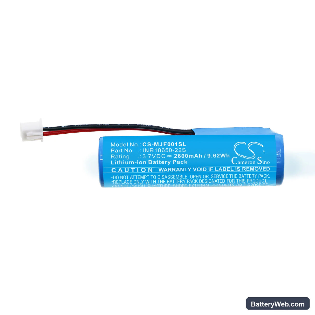 MIJA Automatic Fragrance Replacement Battery, 3.7V, 2600mAh, Li-ion 3