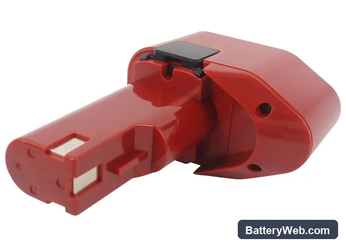 Milwaukee 0401-1 Replacement Battery, 12V, 1500mAh, Ni-MH 3
