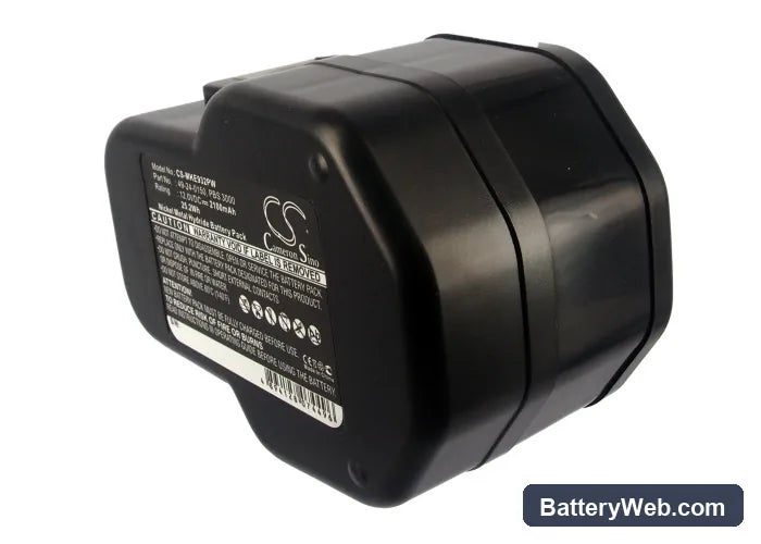 Milwaukee 0502-23 Replacement Battery, 12V, 2100mAh, Ni-MH 2