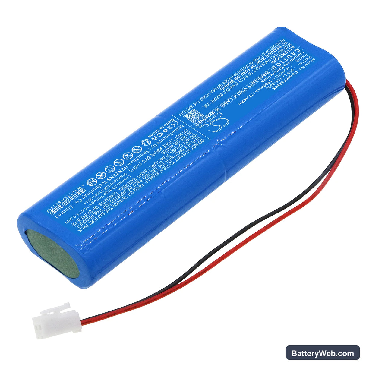 Marklive F528A Replacement Battery, 14.4V, 2600mAh, Li-ion 2