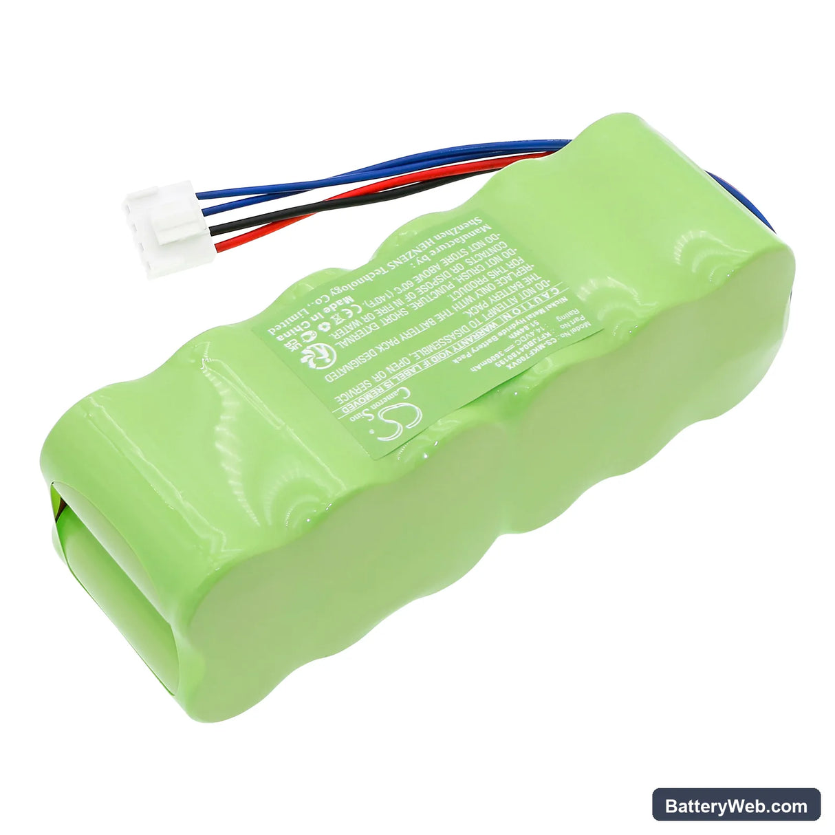 Mamirobot 416 Replacement Battery, 14.4V, 3600mAh, Ni-MH 2