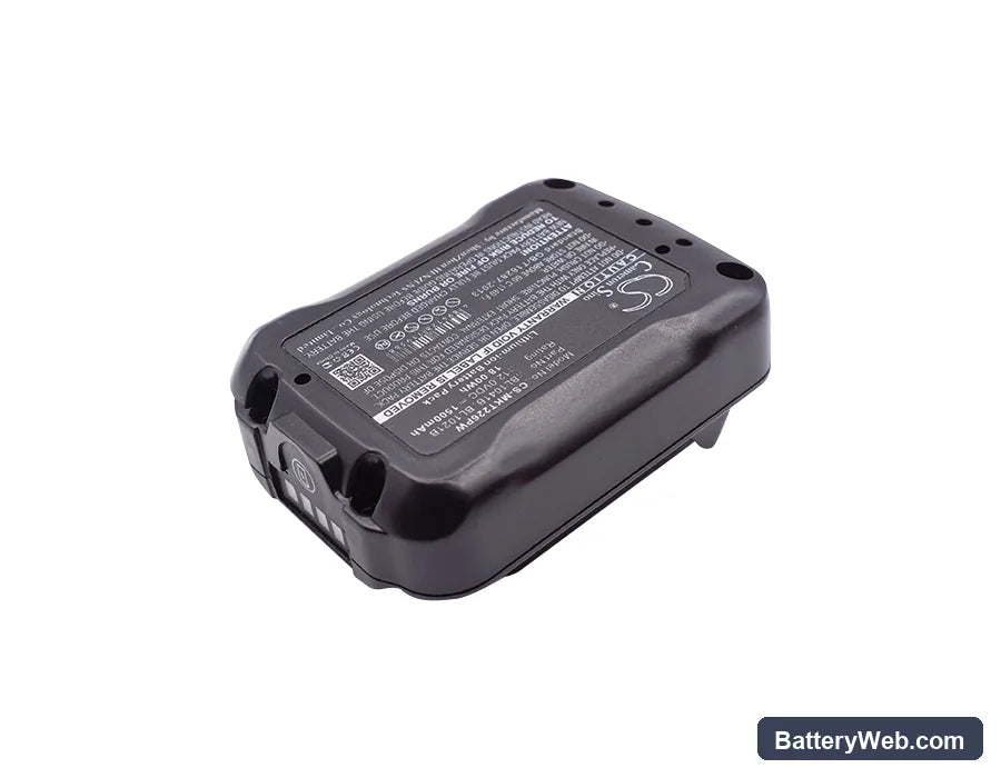 Makita 12V Max CXT Tool Replacement Battery, 12V, 1500mAh, Li-ion 4
