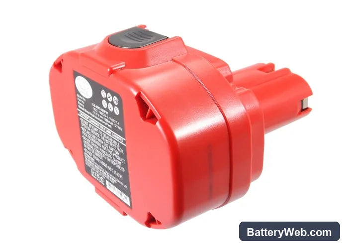Makita 4334D Replacement Battery, 18V, 1500mAh, Ni-MH 2
