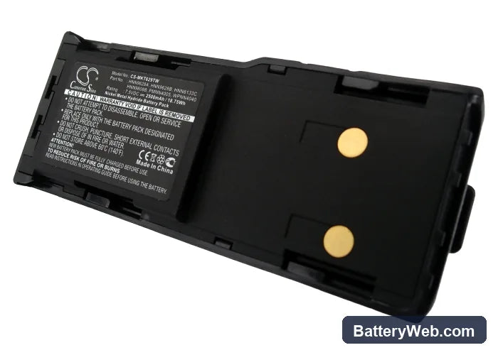 Motorola GP88 Replacement Battery, 7.5V, 2500mAh, Ni-MH 1
