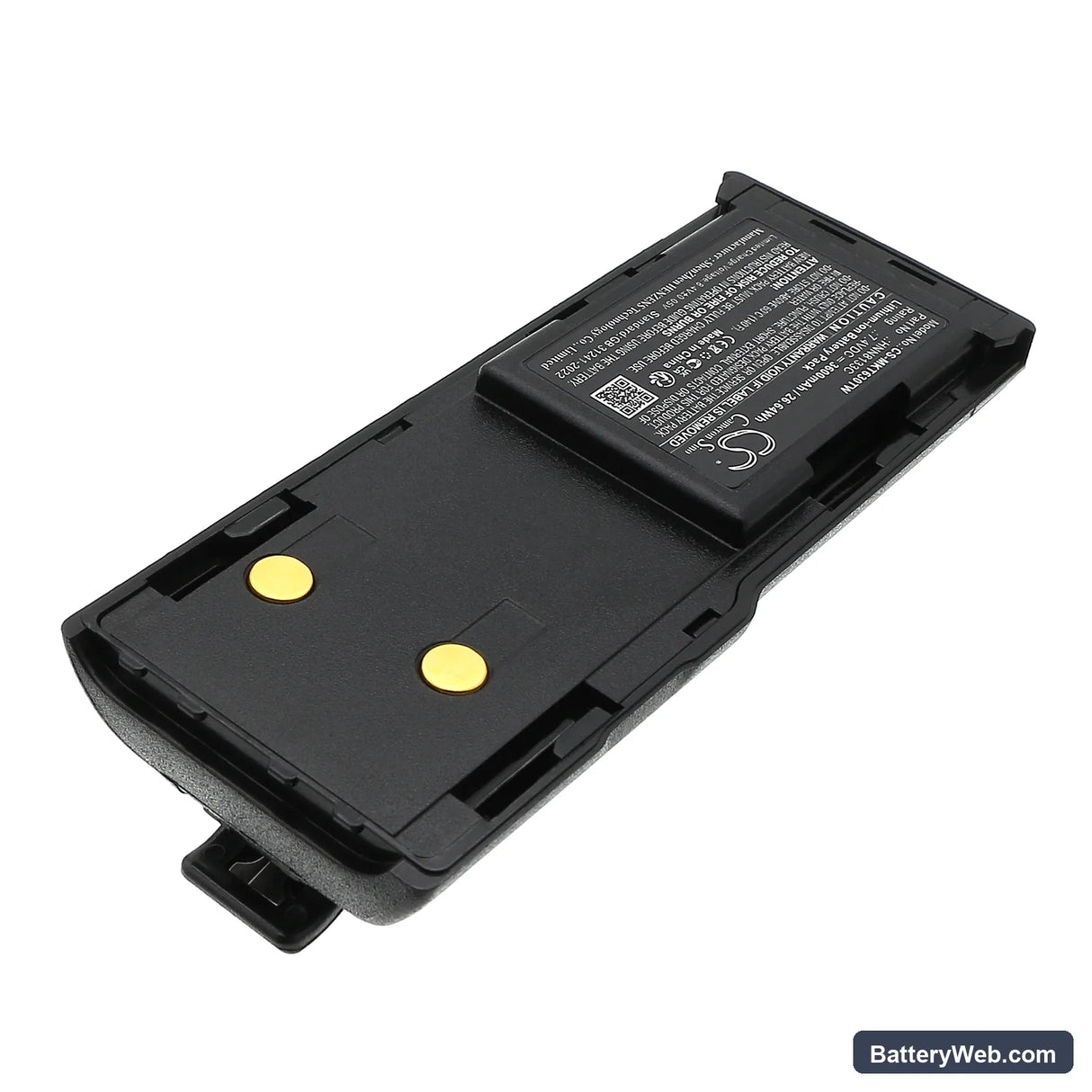 Motorola CP250 Replacement Battery, 7.4V, 3600mAh, Li-ion 2