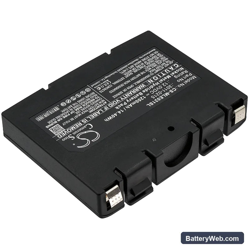 Minelab Eureka Gold Metal Detector Replacement Battery, 12V, 1200mAh, Ni-MH 2