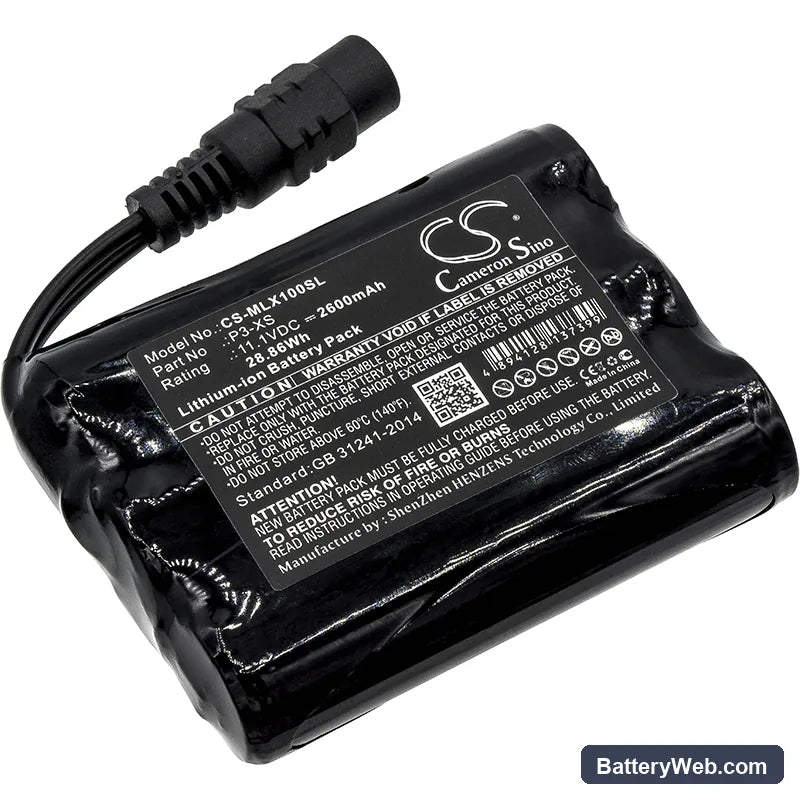 Minelab Sovereign XS Replacement Battery, 11.1V, 2600mAh, Li-ion 1