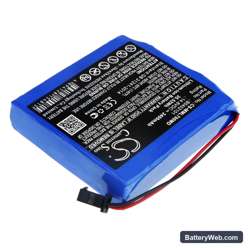 Million ML700 Replacement Battery, 14.8V, 2400mAh, Li-ion 2