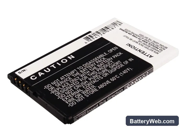 Motorola Photon 4G Replacement Battery, 3.7V, 1500mAh, Li-ion 4