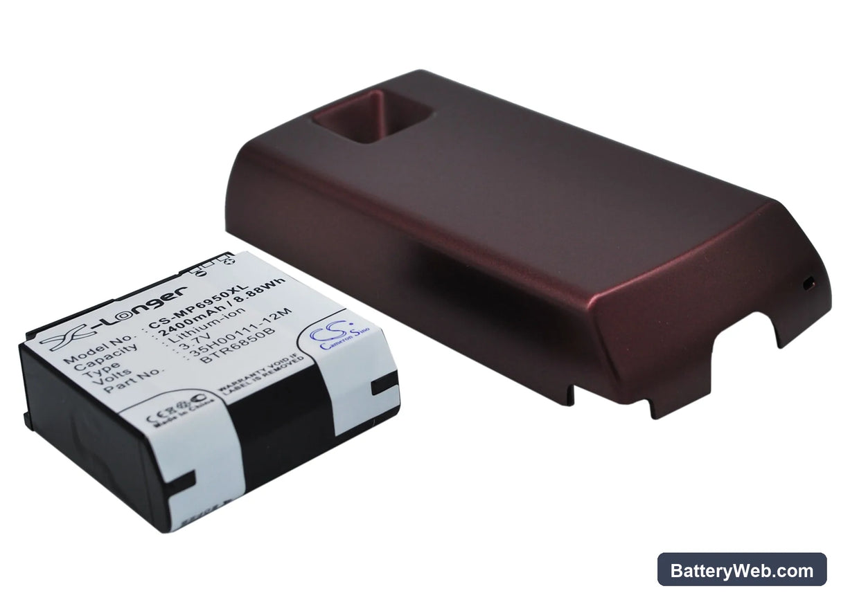 Sprint Diamond Pro Replacement Battery, 3.7V, 2400mAh, Li-ion 1