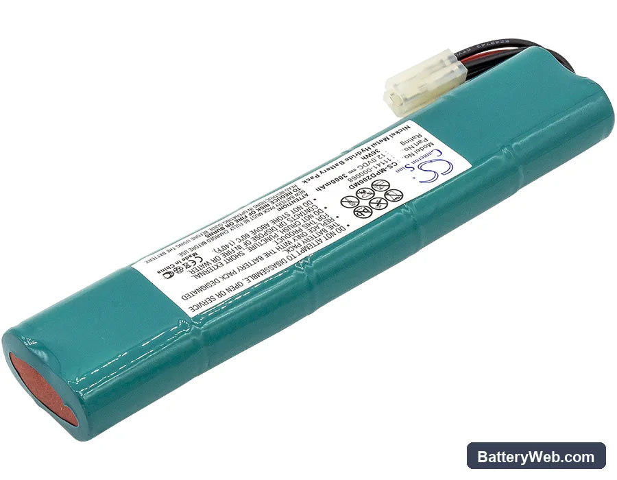 Medtronic Physio-Control Lifepak 20 Replacement Battery, 12V, 3000mAh, Ni-MH 2