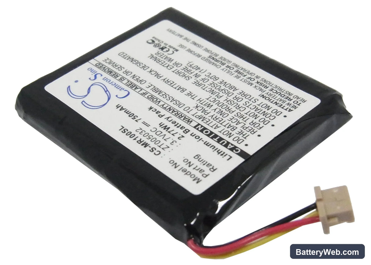 Olympus mrobe MR-100 Replacement Battery, 3.7V, 750mAh, Li-ion 2