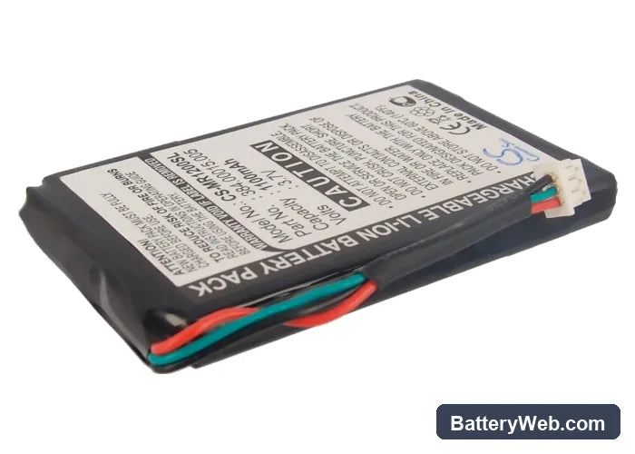 Magellan RoadMate 1200 (3 wires) Replacement Battery, 3.7V, 1100mAh, Li-ion 2