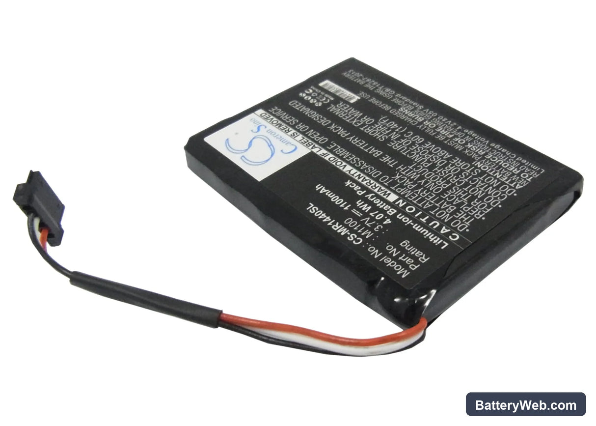 Magellan RoadMate 1440 Replacement Battery, 3.7V, 1100mAh, Li-ion 2